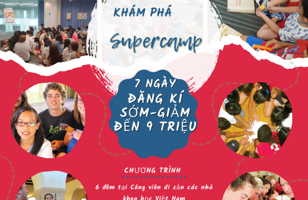 Trại hè quốc tế Supercamp tại Việt Nam – Bản quyền Mỹ